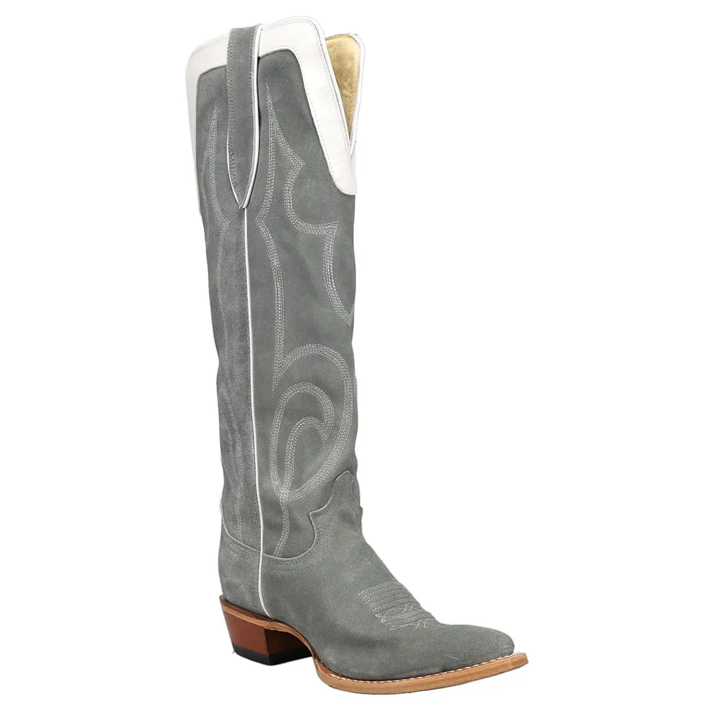 Verlie Embroidered Square Toe Cowboy Boots